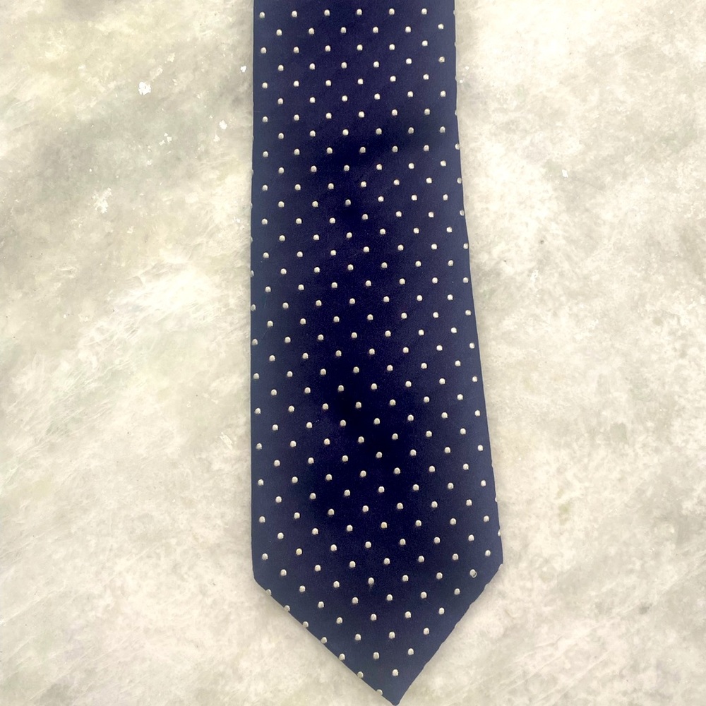 David Donohue Blue Dot Tie